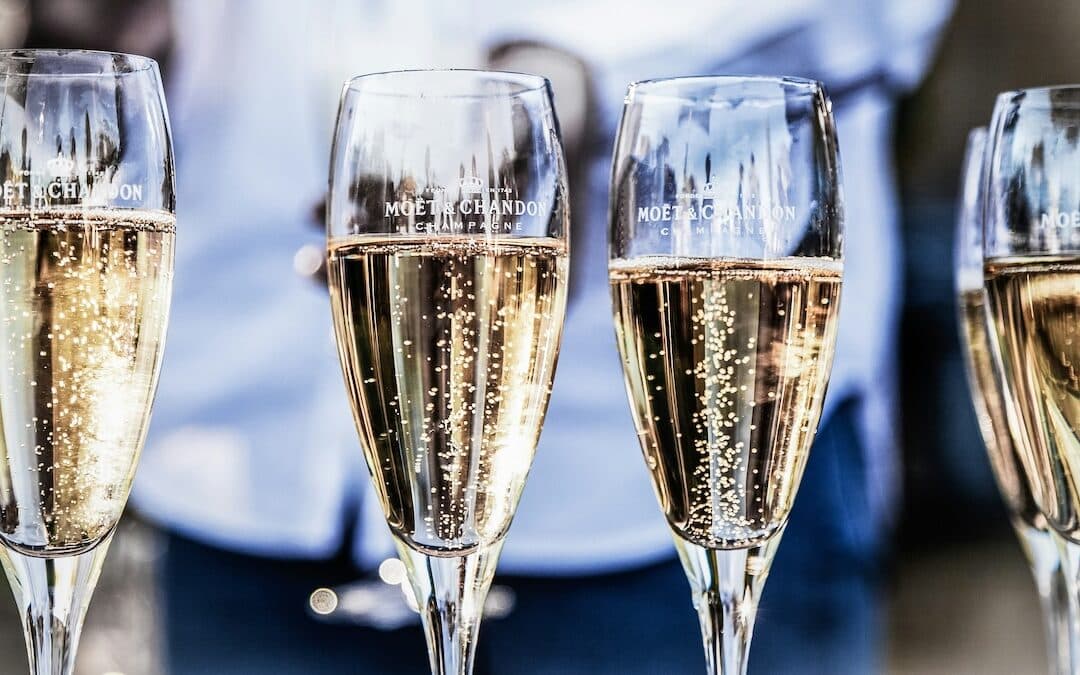 Verres de champagne