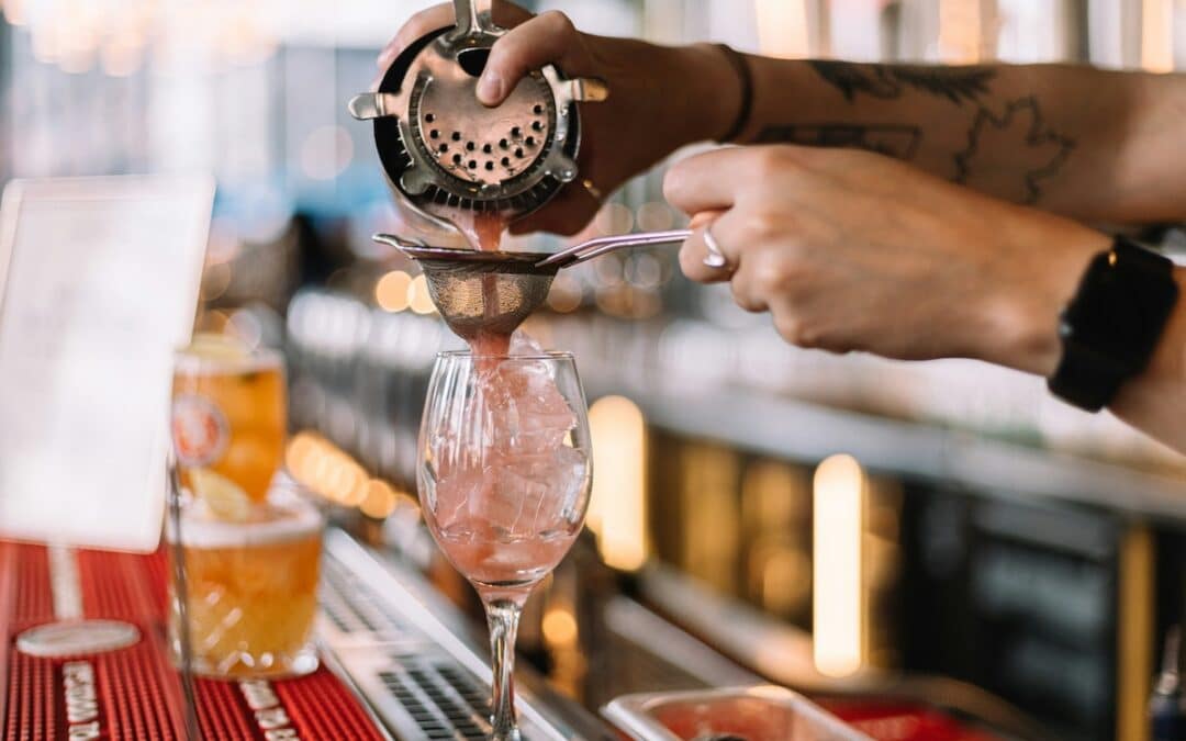 Préparation cocktail