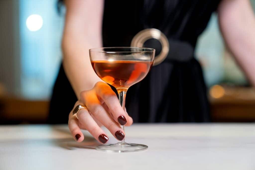 Cocktail clarifié